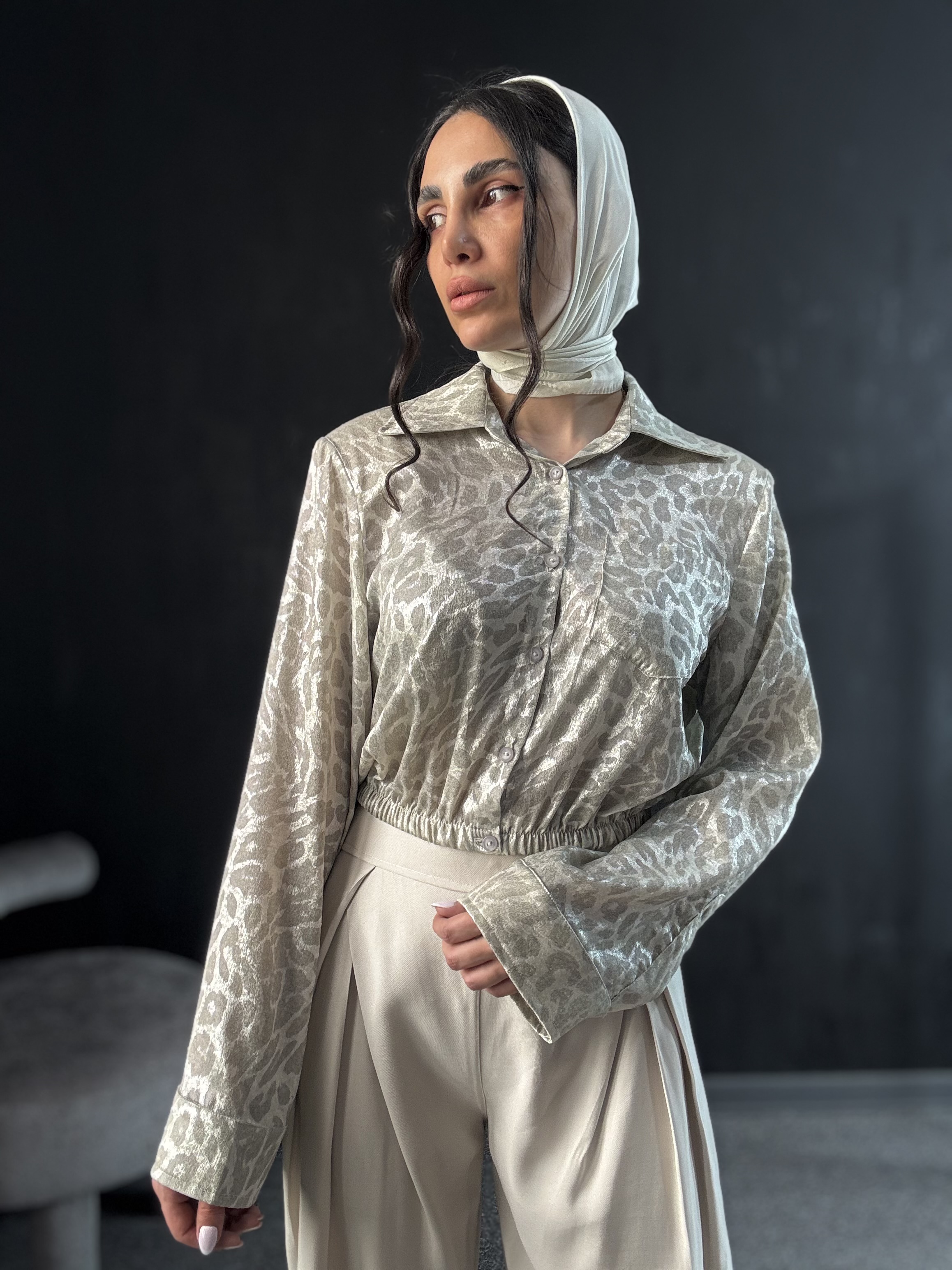 شومیز پلنگی زنانه