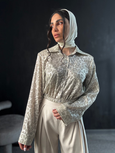 شومیز پلنگی زنانه